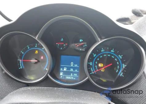 2012 Chevrolet Cruze Lt из США, поврежденный, VIN 1G1PE5SCXC7346968